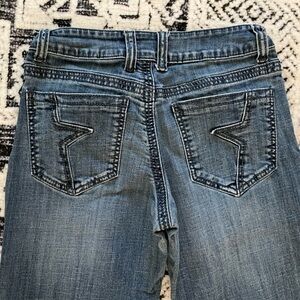 Stetson Classic Blue Touser Cut Jeans 10 Long